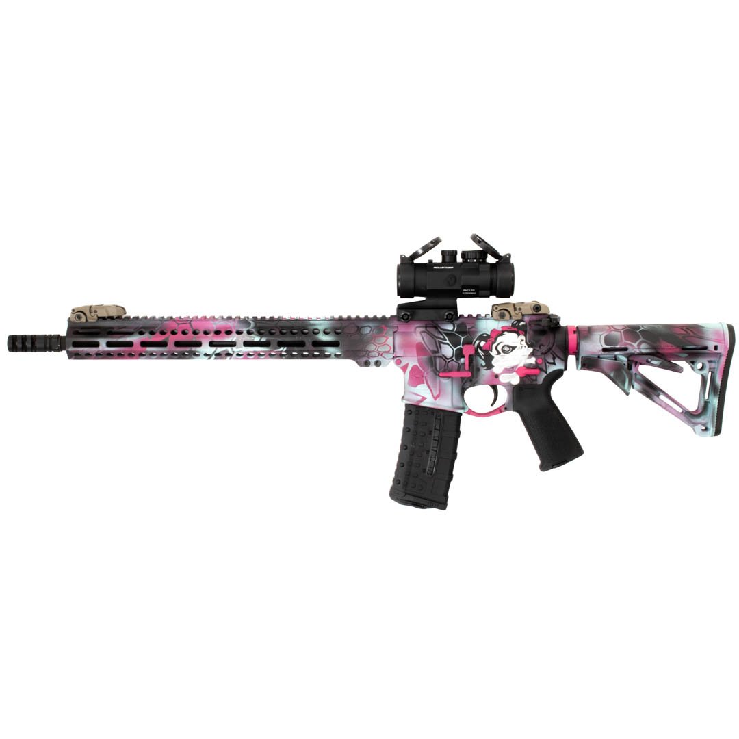 SONS OF LIBERTY GUN WORKS SOUL SNATCHER EDITION + 6 MAGS, PRIMARY ARMS PAC SCOPE